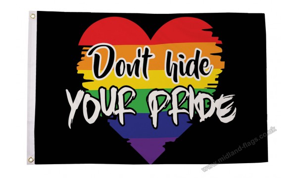 Don't Hide Your Pride Flag